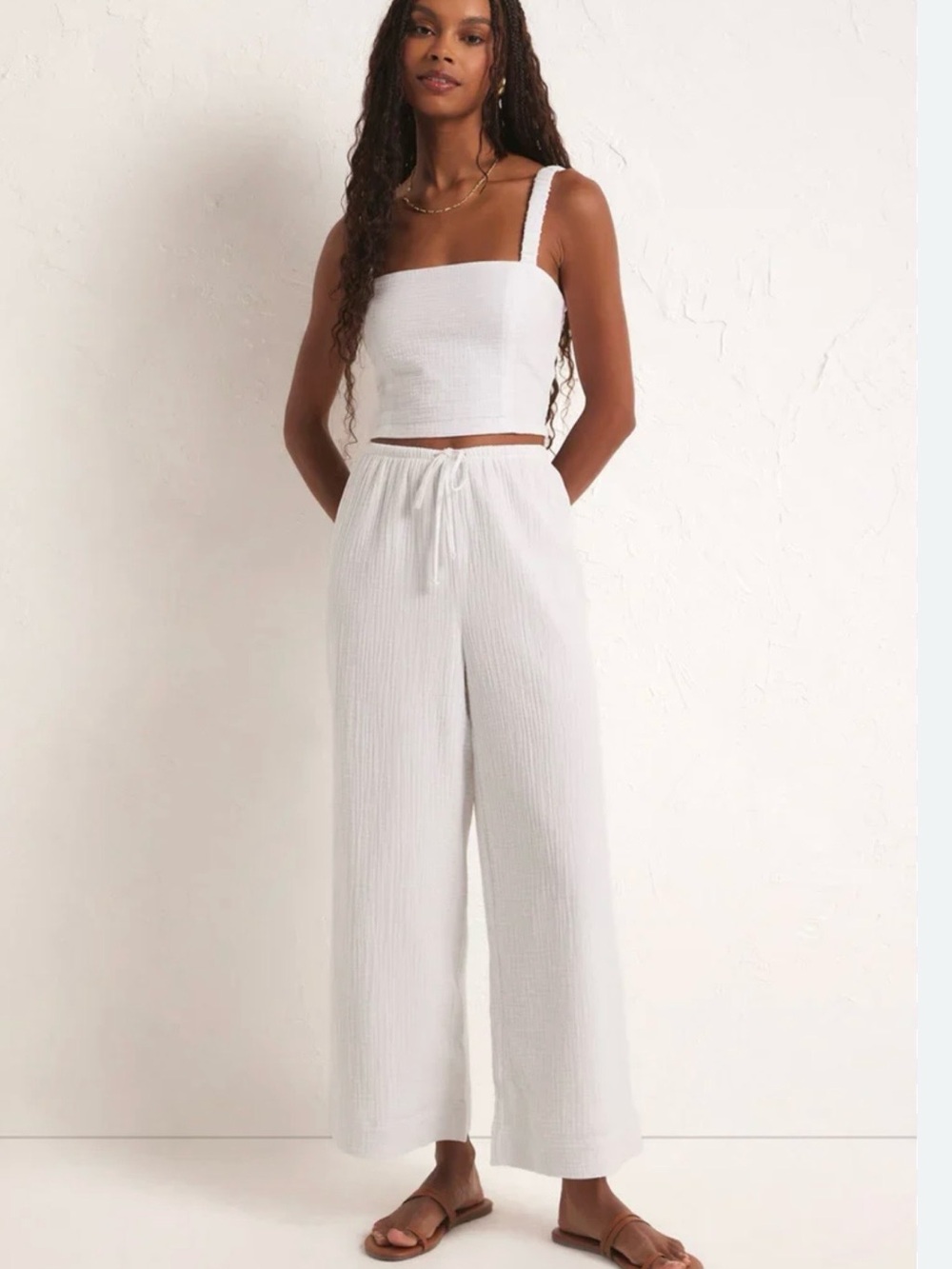 Z Supply Barbados Gauze Drawstring Pants